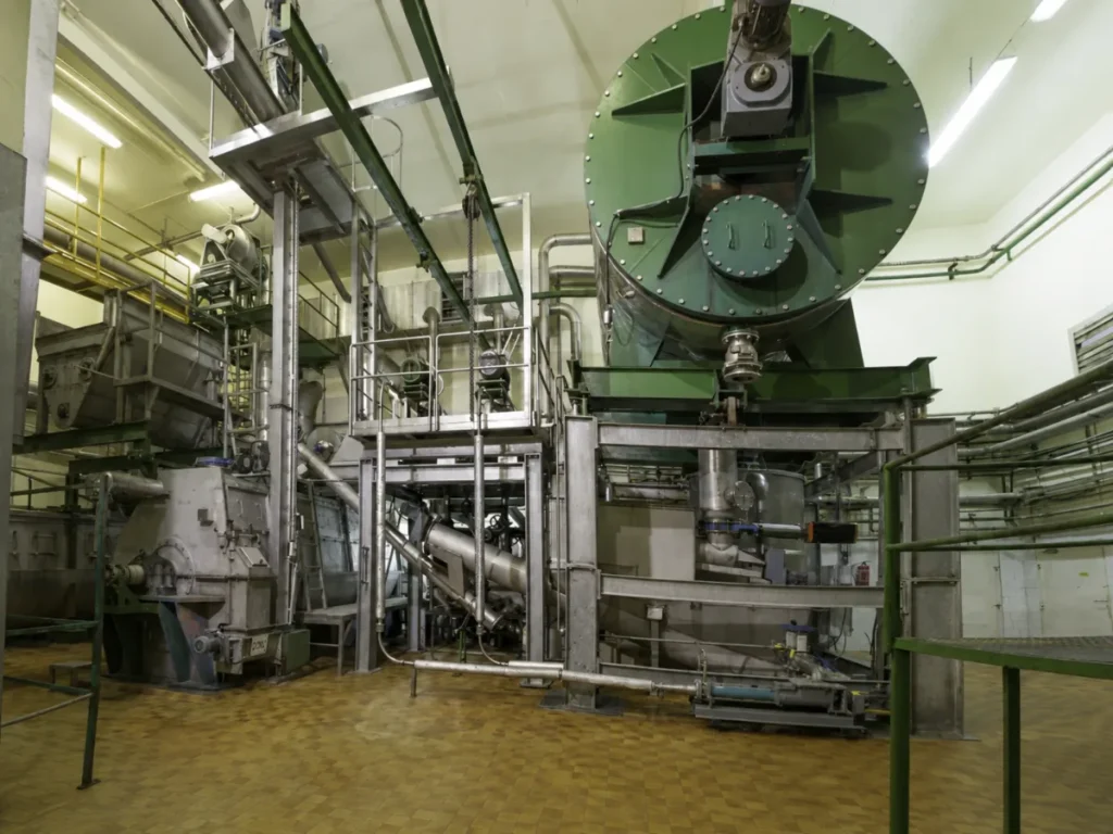 Process equipment inspected during diagnostic assessment